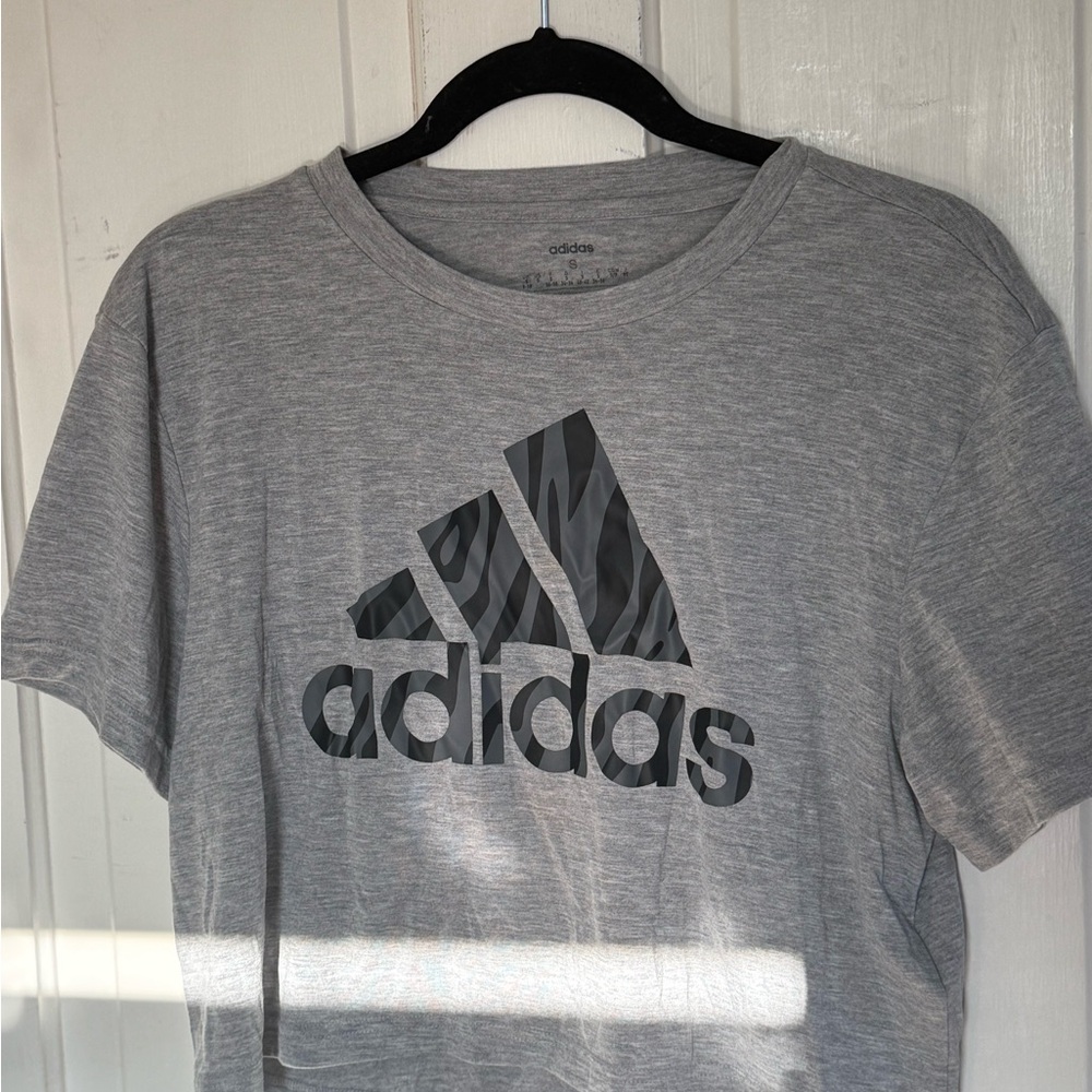 Adidas Heather Gray Tee